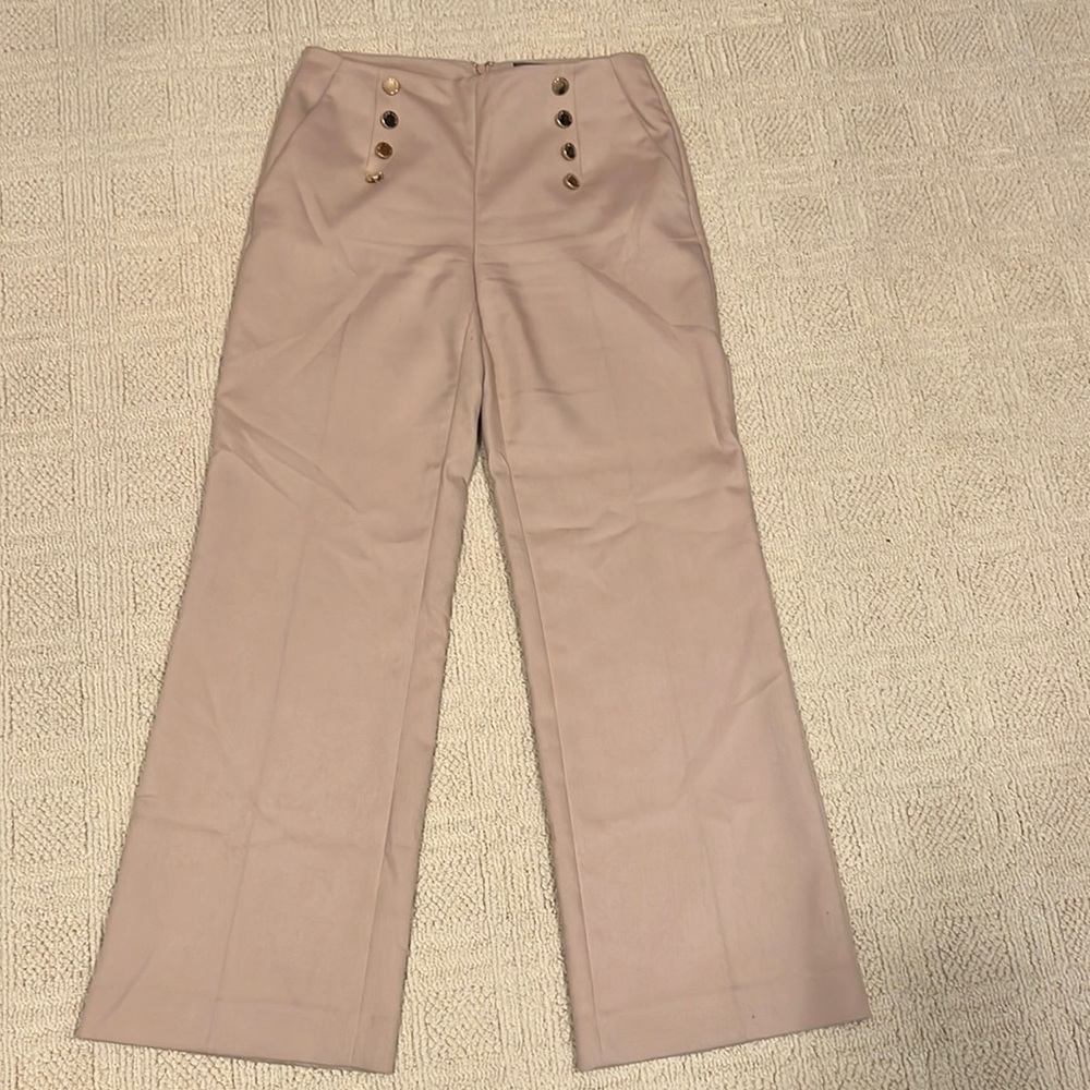 Vince Camuto Flare Pants with Sailor Buttons